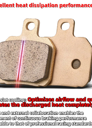 MRRANGT Per pastiglie freno pinza Frando. Adatto per pinza Brembo. Pastiglie freno in metallo sinterizzato ad alte prestazioni.