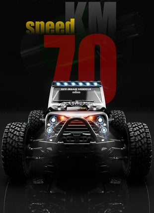 Teeggi 16101 /16102 PRO 1:16 Auto RC ad alta velocità con luce LED Drift 70KM/H 4WD RC Off-Road Car Monster Truck Giocattolo per i regali del capretto