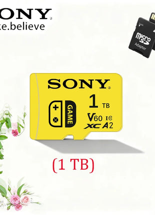 SONY Scheda TF ad alta velocità Memorie Micro Sd A2 V60 U3 Scheda Micro Sd 2TB 1TB 512GB 256GB 128GB per telefono Drone Monitor
