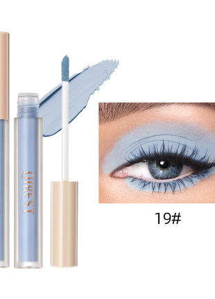 24 Colors Matte Liquid Eyeshadow Cream Nude Eye Makeup Long Lasting Eye Shdaow Stick Blush Purple Green Blue Red Contour Shadow - Riparo82