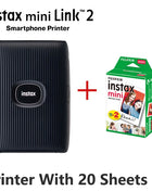 Nuova stampante Fujifilm Instax Mini stampante Fujifilm originale Link 2 con fotocamera a pellicola istantanea Instax Mini Film selezionabile