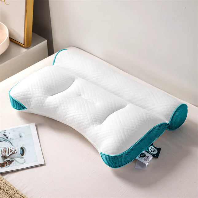 Cervical Orthopedic Neck Pillow To Help Sleep And Protect The Pillow Neck Household Soybean Fiber Pillow Comfortable Sleeping