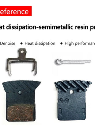 Pastiglia freno in resina per bicicletta Strada MTB Bike Aletta di raffreddamento Ice Tech per Shimano L03A Ultegra R9170 R8070 R7070 RS805 RS505 XTR M9100 K02S
