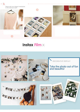 Fujifilm Instax Mini Pellicola Bianca 10 20 40 60 80 100 Fogli Per FUJI Macchina Fotografica Istantanea Mini 12/11 Mini 9 8 7 70 90 Macchina Fotografica a Film