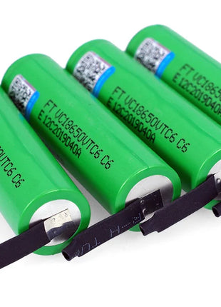 VariCore VTC6 3.7 V 3000 mAh 18650 Li-Ion Ricaricabile Batteria VC18650VTC6 batterie + FAI DA TE Nichel Lenzuola - riparo82