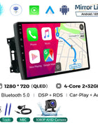 Android 14 Car Radio QLED GPS Navigation Multimedia Player For Jeep Compass/Commander/Grand Cherokee/Wrangler/Liberty AutoRadio - Riparo82