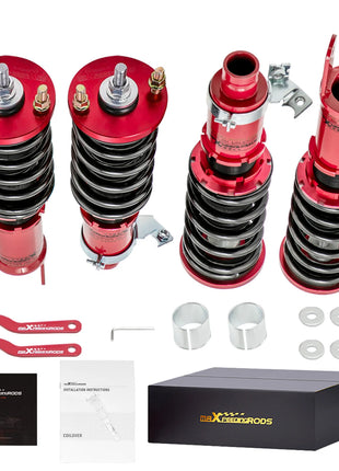 Coilovers for Honda Civic CRX DelSol for Acura Integra Suspension Lowering Kits Adjustable Height Shock Absorbers Struts