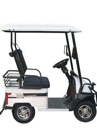 Mini Autobus Elettrico 2-4 Posti con Tetto - Scooter Turistico Doppia Fila - riparo82