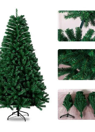 Alberi di Natale in PVC Decorazioni natalizie per la casa Capodanno Noel Navidad Regalo 180 cm Albero di Natale artificiale Albero di cedro Abete Pino