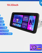 8+128G 10.1'' 360 Rotatable 1 Din AutoRadio GPS for Universal Car Multimedia Player Stereo 1DIN Video Autoradio Carplay HeadUnit - Riparo82