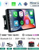 Android 14 Car Radio QLED GPS Navigation Multimedia Player For Jeep Compass/Commander/Grand Cherokee/Wrangler/Liberty AutoRadio - Riparo82