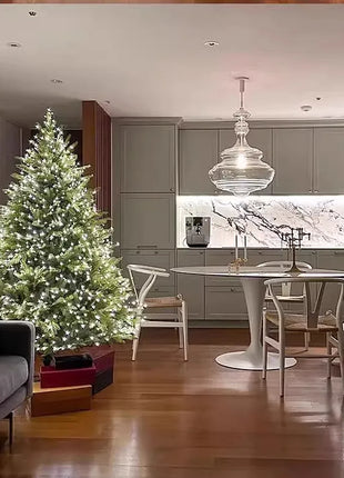 2025 Premium PE Albero di Natale Decorazioni natalizie di lusso per la casa Grande scintillante visualizzazione festosa Decorazione dell'atmosfera dell'albero di Natale
