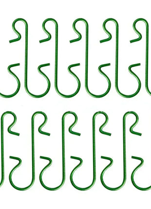30/300 pezzi ganci in metallo a forma di S supporto albero di Natale palla pendente decorazioni appese per la casa Navidad Capodanno - riparo82