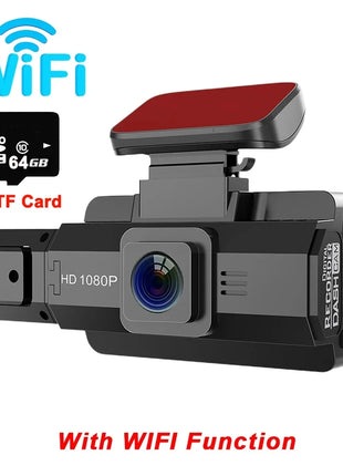 3 Inch Dash Cam For Cars 1080P Inside Video Recorder Car WIFI Camera for Vehicle Night Vision Car DVR Black Box Car Assecories - Riparo82