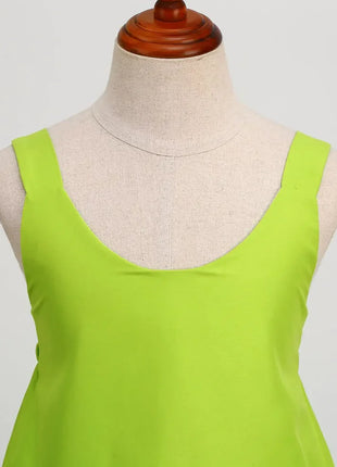 Costume Trilly Campanellino Carnevale 2026 - Abito Fata Verde Bambina