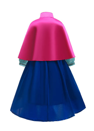 Disney Elsa Anna Abiti da principessa Ragazze vestono Bambini Cosplay Frozen Snow Queen Costumi Carnevale Festa di compleanno Abiti fotografici