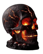 Desk Lamp Halloween Skull Lamp Skull Desk Lamp with Spooky Led Light for Halloween Party Mantel Decoration Unique Room Accent - Riparo82