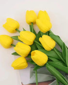 1/5/10/15PCS Tulips Artificial Flowers Real Touch Flowers Tulip Bouquet Decor Fake Tulips Flower for Home Wedding Decorations