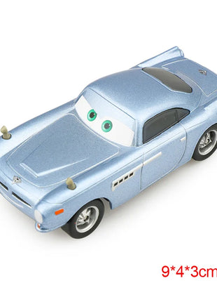 Disney Pixar Cars 2 3 Pressofuso in metallo Veicolo Saetta McQueen Mater Jackson Storm Miss Fritter Auto Giocattolo Giocattoli per bambini Regali di Natale - riparo82