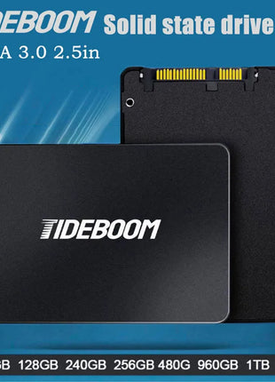Tideboom 2TB SSD da 2,5 pollici SATA 3 SSD 128GB 240GB 256GB Disco rigido interno per laptop HDD 480GB 512GB Unità a stato solido per PC desktop - Riparo82
