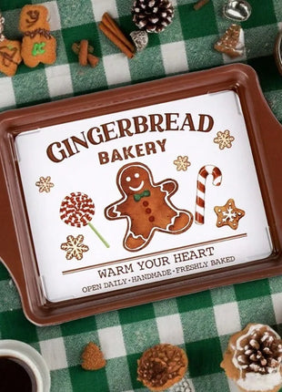 Piatti e vassoi per snack natalizi per dolcetti natalizi Piatti da portata durevoli e versatili per frutta, dessert, decorazioni per la cucina di casa - riparo82