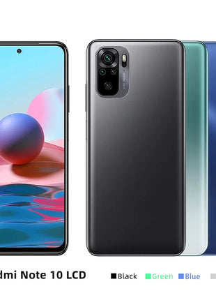 6.43 ''Per Xiaomi Redmi Nota 10 4G Display LCD Touch Screen Digitizer Pannello LCD Per Redmi Nota 10 M2101K7AI LCD - riparo82