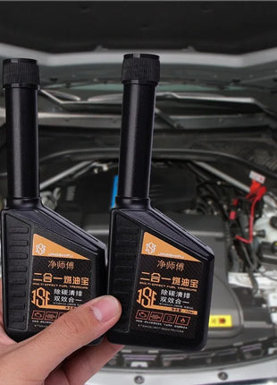 120 ml Car Fuel Treasure Universal 2-in-1 Auto De-Carbonisation Cleaning Maintenance Cleaner Petrol Additive Engine Oil Catalyst - Riparo82