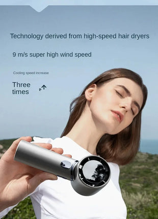 Xiaomi Electric Fan Technology Display 8000mah Wireless Portable Air Circulator Fan Desktop Air Cooling Cooler Quiet MIJIA Fan - Riparo82