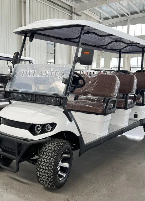 Hot Sale 2/4/6/8 Seat 48V 60V 72V Electric Golf Cart 4 Wheel Car Street Legal Off-Road Hunting Electric Golf Car - Riparo82