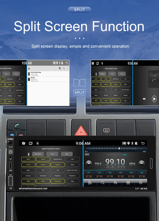 Podofo IPS 6.86''1Din Wireless Carplay Android Auto Car Radio Multimedia Video MP5 Player TouchScreen Universal Autoradio Stereo - Riparo82