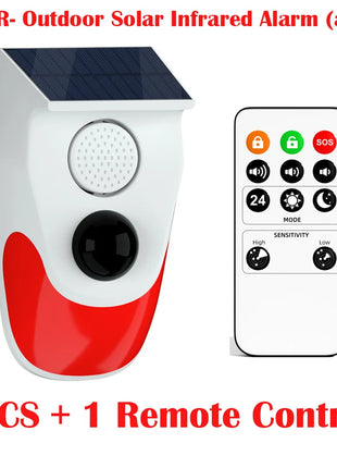  Side view of sensor positioned in driveway