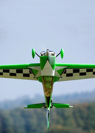 Skyline MX-2 50 57'' 3D Aerobatic Electric/Nitro V2 Carbon Fiber RC Airplane A Green KIT Version - Riparo82