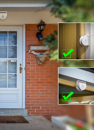 Smart sensor responding to guest approaching door