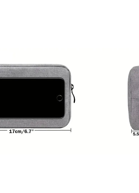 Storage Bag Cable Cord Organizer Travel Bag Small Electronics SD Card Power Bank Storage Bag - Riparo82