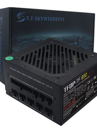 T.F.SKYWINDINTL 850W PSU ATX 3.0 PCIE 5.0 80 Plus Gold Fully Modular Power Supply 100-240V Gaming PSU - Riparo82