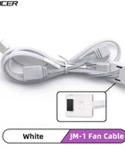 TEUCER 12CM ARGB Cableless Modular PWM Cooling Fan - Riparo82