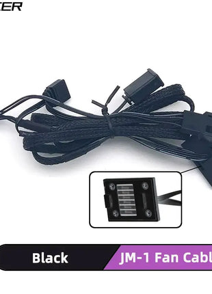 TEUCER 12CM ARGB Cableless Modular PWM Cooling Fan - Riparo82