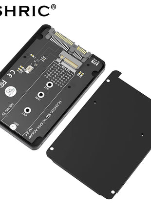 TISHRIC M.2 NGFF SSD To SATA 3 3.0 Adapter Card Converter M2 KEY B SSD To SATA Compatible 2230/2242/2260/2280 SSD - Riparo82