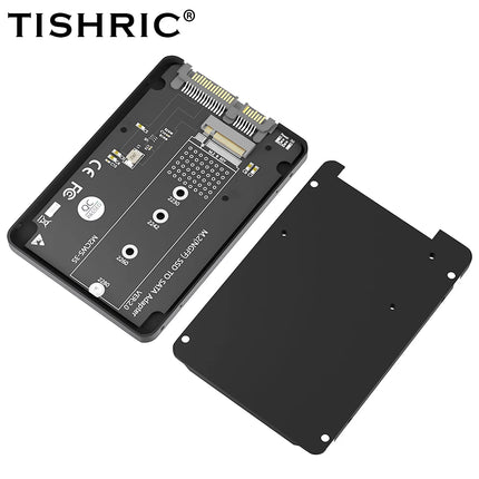 TISHRIC M.2 NGFF SSD To SATA 3 3.0 Adapter Card Converter M2 KEY B SSD To SATA Compatible 2230/2242/2260/2280 SSD - Riparo82