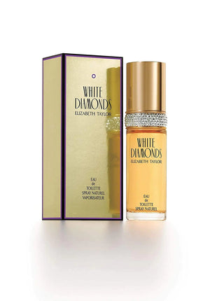 Elizabeth Taylor Womens Perfume White Diamonds Eau De Toilette EDT Spray 0.5 fl. oz - riparo82