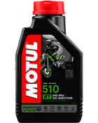 Motul 104028 - Motorcycle Lubricant Oil 510 2t Powerlube 1L. Semi-Synthetic High Performance Motorcycle - Riparo82
