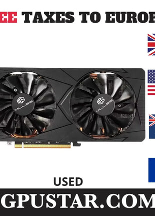 USED AMD RX 5700 XT 8GB Graphics Card GDDR6 256Bit PCI-E 4.0×16 6+8Pin Radeon GPU Rx 5700XT Gaming Video Card Placa De Video - Riparo82