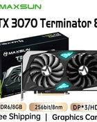 USED MAXSUN Graphics Cards RTX 4070 4060TI 4060 3060 3060TI 3050 3070 GPU NVIDIA Gaming Video Card Desktop Computer components - Riparo82