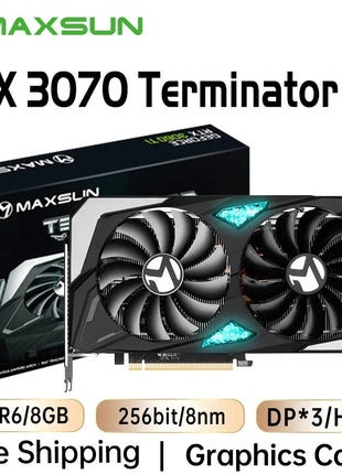 USED MAXSUN Graphics Cards RTX 4070 4060TI 4060 3060 3060TI 3050 3070 GPU NVIDIA Gaming Video Card Desktop Computer components - Riparo82