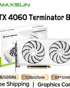USED MAXSUN Graphics Cards RTX 4070 4060TI 4060 3060 3060TI 3050 3070 GPU NVIDIA Gaming Video Card Desktop Computer components - Riparo82