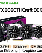 USED MAXSUN Graphics Cards RTX 4070 4060TI 4060 3060 3060TI 3050 3070 GPU NVIDIA Gaming Video Card Desktop Computer components - Riparo82