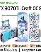 USED MAXSUN Graphics Cards RTX 4070 4060TI 4060 3060 3060TI 3050 3070 GPU NVIDIA Gaming Video Card Desktop Computer components - Riparo82