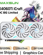 USED MAXSUN Graphics Cards RTX 4070 4060TI 4060 3060 3060TI 3050 3070 GPU NVIDIA Gaming Video Card Desktop Computer components - Riparo82