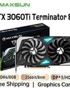 USED MAXSUN Graphics Cards RTX 4070 4060TI 4060 3060 3060TI 3050 3070 GPU NVIDIA Gaming Video Card Desktop Computer components - Riparo82