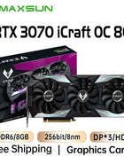 USED MAXSUN Graphics Cards RTX 4070 4060TI 4060 3060 3060TI 3050 3070 GPU NVIDIA Gaming Video Card Desktop Computer components - Riparo82